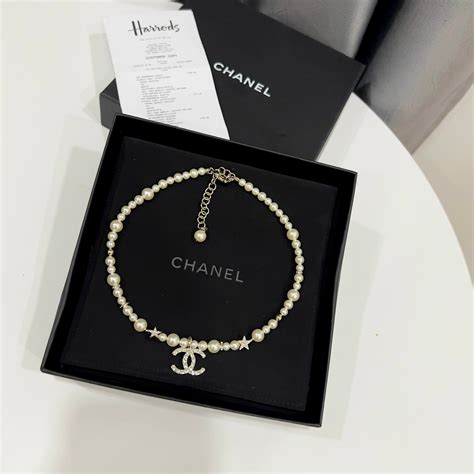 dây chuyền ngọc trai chanel|dây chuyền Chanel.